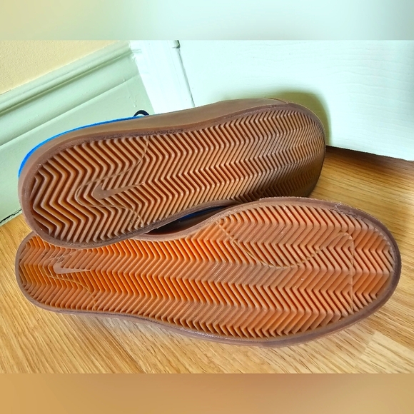 Sz 10 new Nike Zoom Air Stefan Janoski blue suede skateboard sneakers skate shoe - Picture 10 of 11